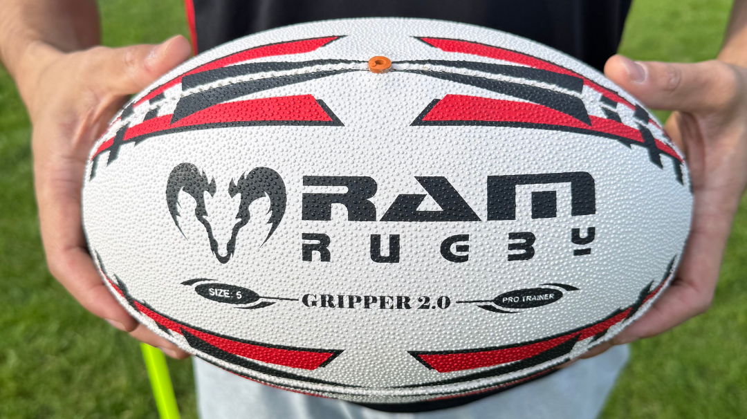 What do the IRB and World Rugby approval stamps on a rugby ball mean?