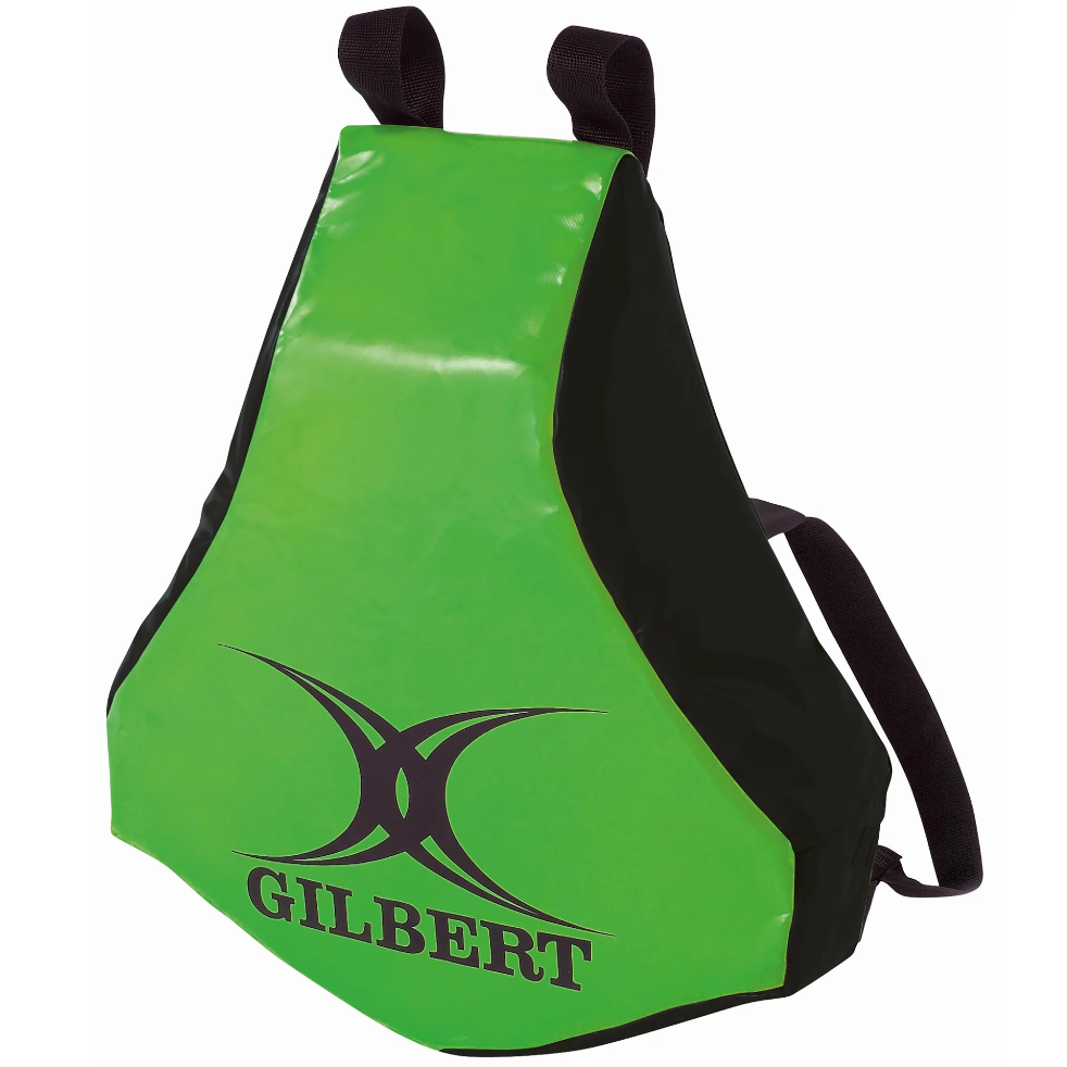 Gilbert Body Wedge Hit Shield by Ram Rugby EU, durable water-resistant rugby contact pad for tackling training sessions