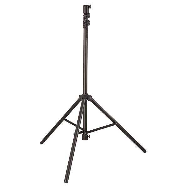 Nightsearcher Solaris Megastar LED floodlight mounted on heavy-duty adjustable 3.5m aluminium tripod with sturdy base