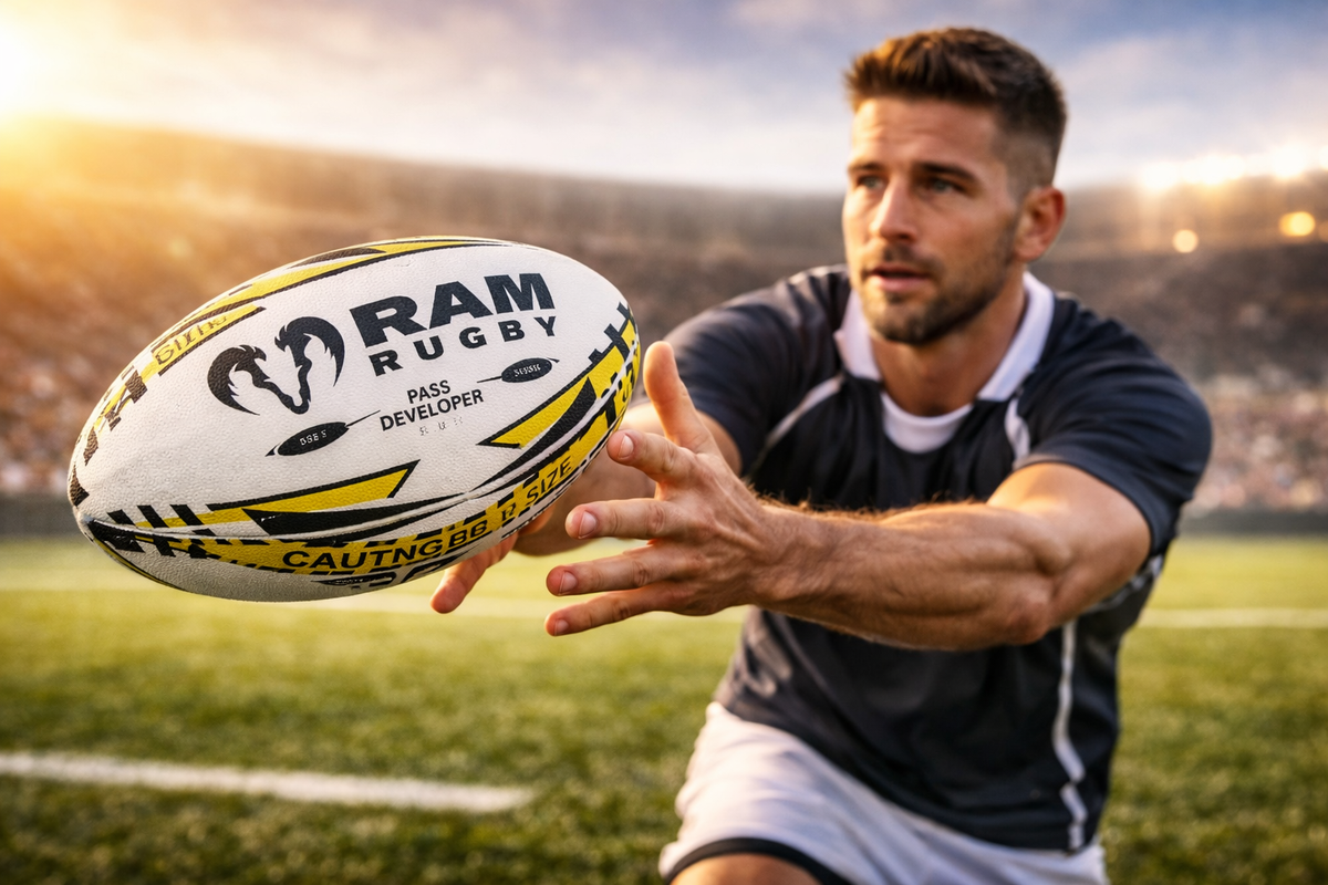Banded Rugby Pass Mejor balón de rugby para ejercicios de pase | RAM Rugby