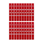 Ram Rugby PVC tag rugby tags 20 pack in red, blue, and yellow, durable 16"x2" replacement tags for tag rugby belts