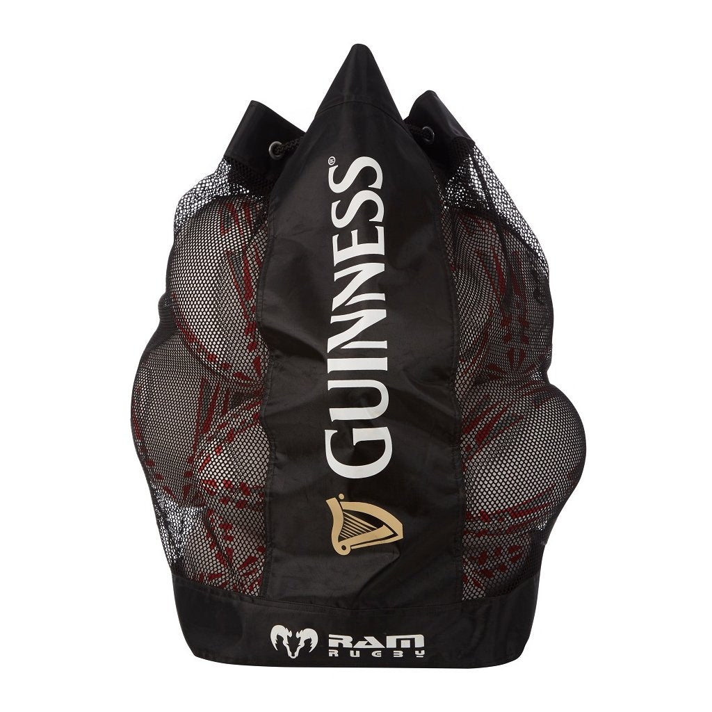 Ram Rugby custom rugby ball bags in breathable backpack style with personalized logo, durable and ideal for teams or clubs.