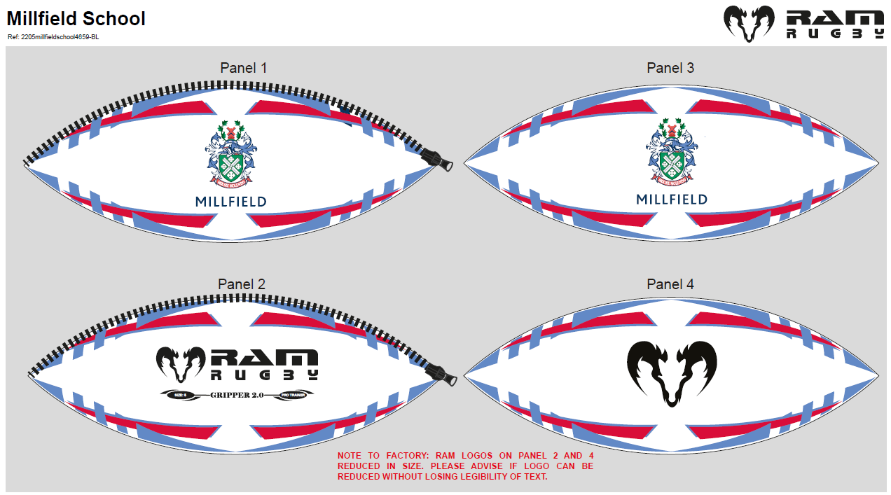 Ram Rugby Custom Wash Bag for Size 5 Rugby Ball in vintage leather with waterproof outer and internal zipped pocket visible