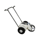 Fleet Line Lionel 10cm line marker with 16L curved white tank and 4-inch wheel for precise, durable line marking on surfaces