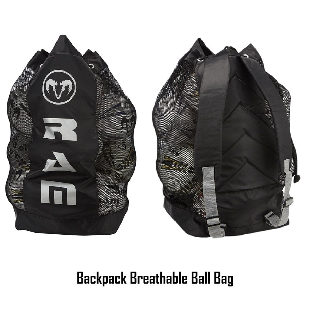 Ram Rugby Gripper 2.0 Pro Trainer Neon Pink ball bundle with 30 size 5 balls and two breathable storage bags