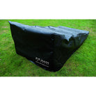 Ram Rugby Low One PVC scrum machine cover in black, weatherproof protector for durable rugby training equipment storage