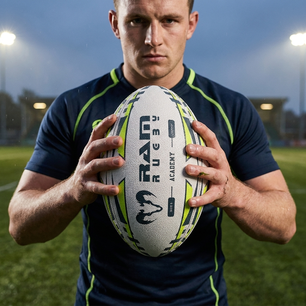 Ram Rugby Academy Trainer Ball Youth Training Ball Sizes 3 & 4