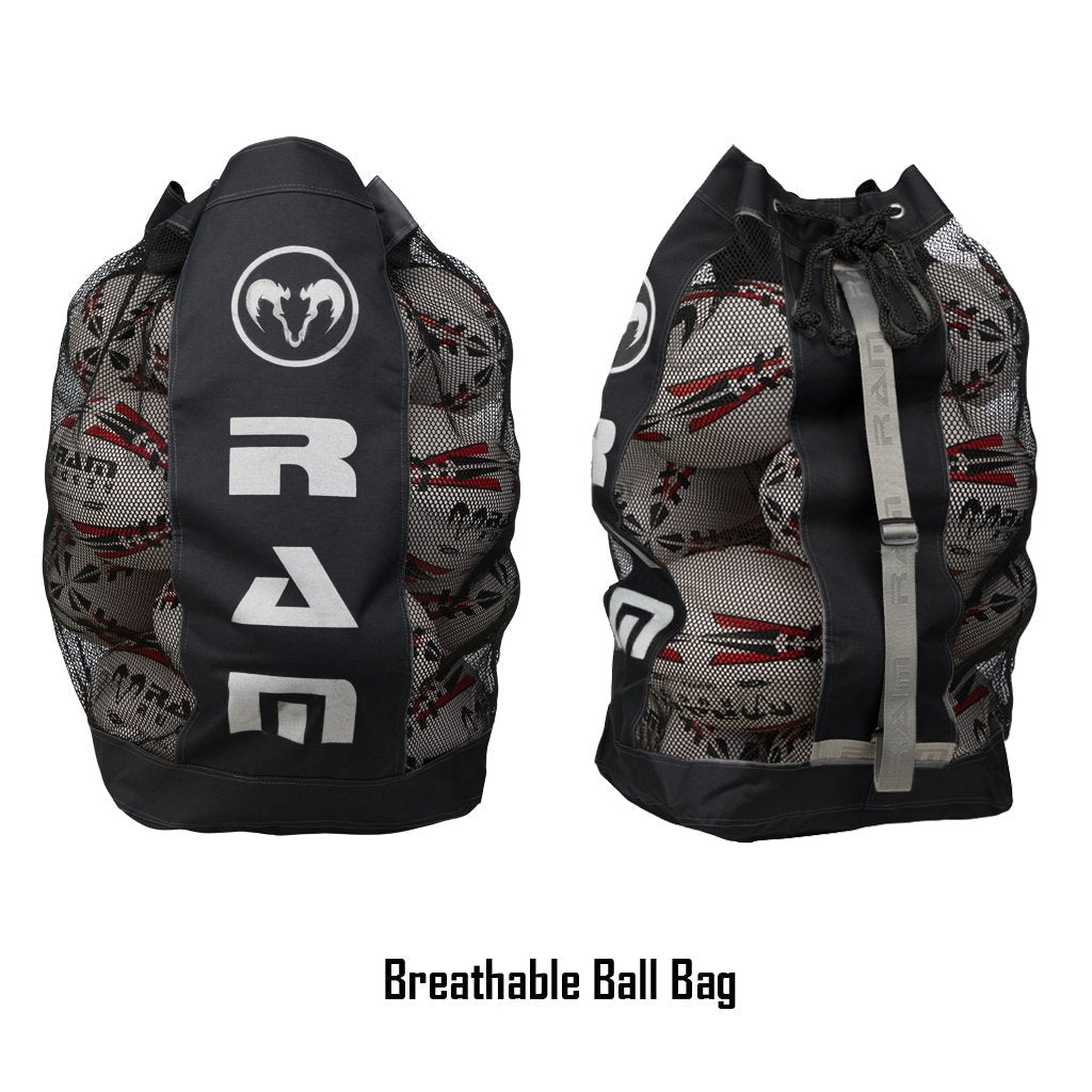 Ram Rugby-Victor 2.0 Elite Match Ball Bundle - 10 x balls and bag